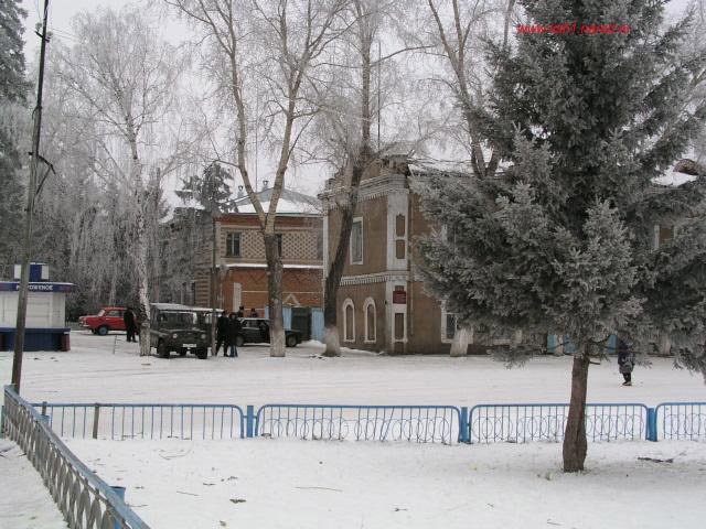 Главная площадь - зимой